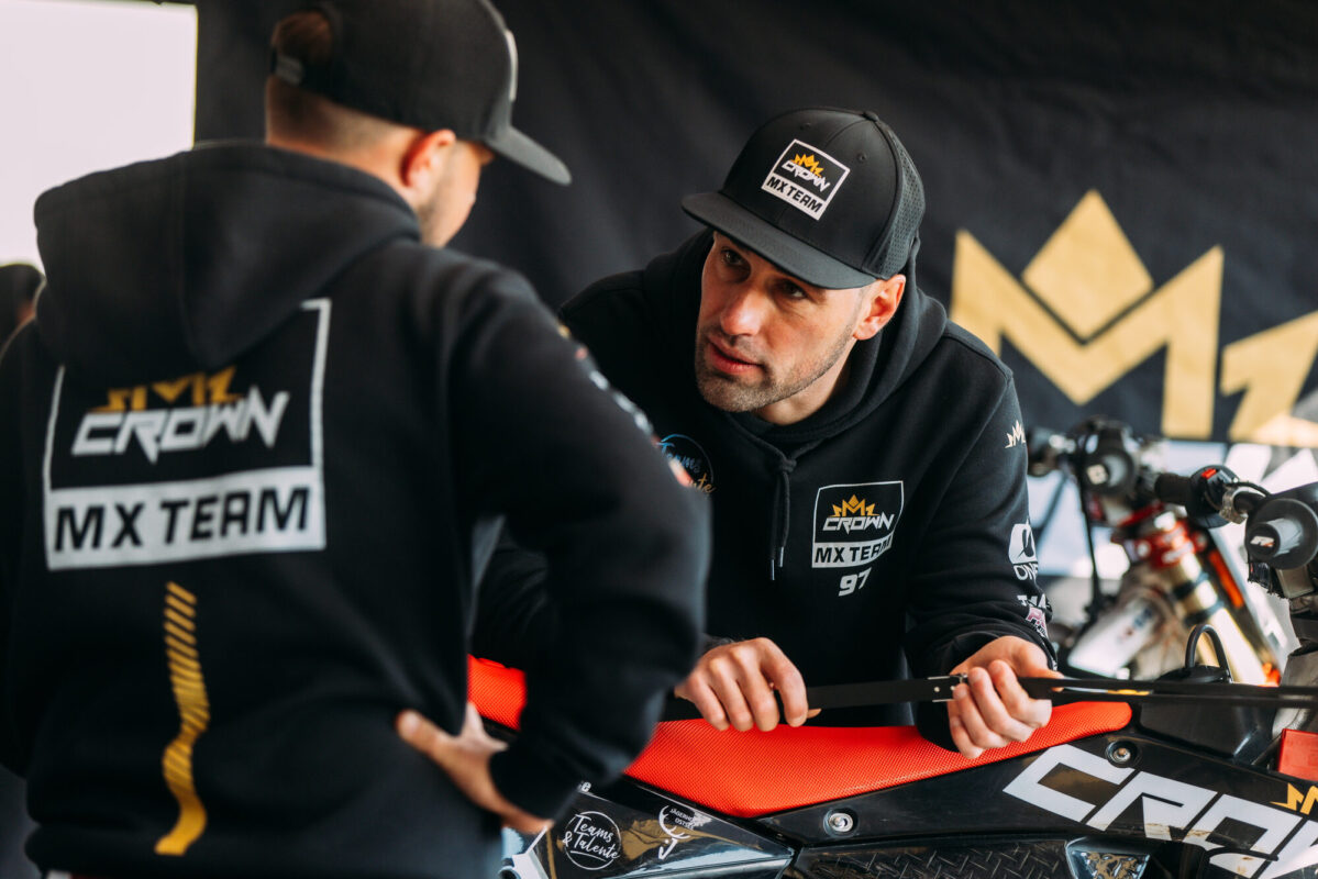 Crown MX Betreuung durch Michael Kartenberg beim Motocross Sulingen 2026