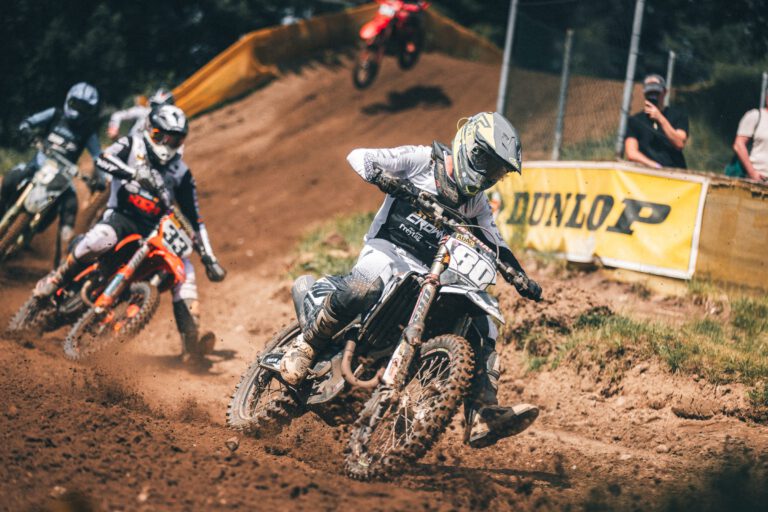 Crown-MX-Fahrer im Rennen beim ADAC NMX-Cup in Elstorf