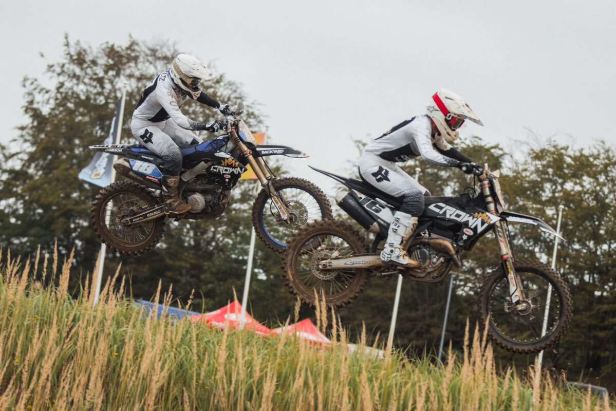 Crown MX Fahrer beim NMX-Cup Finale in Tensfeld
